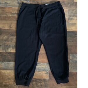 Style & Co Women Utility Mid Rise Comfort Pant Elastic Waist Black Size XXL NWT